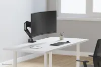 Neomounts DS70PLUS-450BL1 monitori kinnitus ja alus 124,5 cm (49") Laud Must – pilt 23