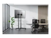 Neomounts Floor stand | FL50-540BL1 TV trolley | Adjustable Height, Tilt | 37-70 " | Maximum weight (capacity) 50 kg | Black – pilt 16