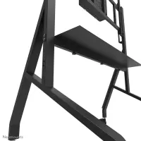 Neomounts Floor stand | FL50-575BL1 TV trolley | Adjustable Height | 65-110 " | Maximum weight (capacity) 125 kg | Black – pilt 20