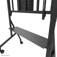Neomounts Floor stand | FL50-575BL1 TV trolley | Adjustable Height | 65-110 " | Maximum weight (capacity) 125 kg | Black – pilt 26