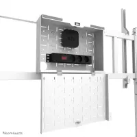 Neomounts Floor stand | FL50-575WH1 TV trolley | Adjustable Height | 65-110 " | Maximum weight (capacity) 125 kg | White – pilt 25