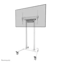 Neomounts Floor stand | FL55-875WH1 TV trolley | Adjustable Height | 55-100 " | Maximum weight (capacity) 110 kg | White