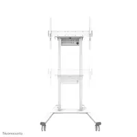 Neomounts Floor stand | FL55-875WH1 TV trolley | Adjustable Height | 55-100 " | Maximum weight (capacity) 110 kg | White