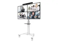Neomounts AV1-825BL Videobar and multimedia kit - universal | Adjustable Height | Maximum weight (capacity) 9 kg | Black – pilt 19