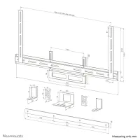 Neomounts AV2-500BL telerikinnituse tarvik – pilt 4