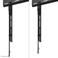 Neomounts Wall mount | WL30-750BL18 Heavy duty wall mount | Adjustable Height | 43-98 " | Maximum weight (capacity) 125 kg | Black – pilt 4