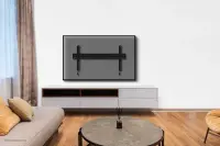 Neomounts Wall mount | WL30S-850BL18 TV mount wall | Adjustable Height | 43-86 " | Maximum weight (capacity) 60 kg | Black – pilt 19