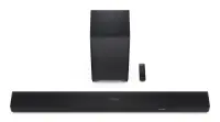 Sharp | 5.1.2 Dolby Atmos/DTS:X Soundbar with Wireless Subwoofer | HT-SBW55121(BK) | Bluetooth