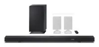 Sharp | 5.1.2 Dolby Atmos/DTS:X Soundbar with Wireless Subwoofer | HT-SBW55121(BK) | Bluetooth – pilt 21