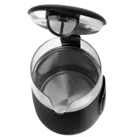 Adler Kettle with LED Display | AD 1305 | Electric | 2200 W | 1.7 L | Plastic | 360° rotational base | Black/Gold – pilt 6