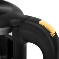 Adler Kettle with LED Display | AD 1305 | Electric | 2200 W | 1.7 L | Plastic | 360° rotational base | Black/Gold – pilt 11