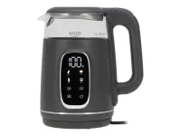 Adler Kettle with LED Display | AD 1305 | Electric | 2200 W | 1.7 L | Plastic | 360° rotational base | Grey