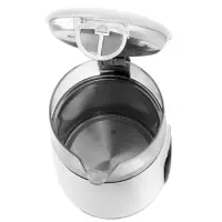 Adler Kettle with LED Display | AD 1305 | Electric | 2200 W | 1.7 L | Plastic | 360° rotational base | White/Silver – pilt 4