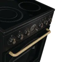 Gorenje Cooker | GECS5B70CLB | Hob type Vitroceramic | Oven type Electric | Black | Width 50 cm | Depth 59.4 cm | 70 L – pilt 23
