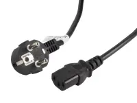 Lanberg | CEE 7/7 to IEC 320 C13 Power Cord | CA-C13C-11CC-0030-BK