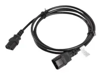 Lanberg | IEC 320 C13 to C14 Cable | CA-C13E-11CC-0018-BK
