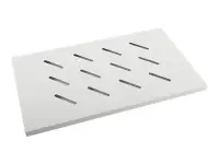 Lanberg 19" fixed shelf 1U/486x270mm, max load capacity up to 120kg | AK-1001-S | Grey