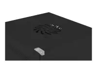 Lanberg | Rack cabinet 10" wall-mount 9U/280x310 for self-assembly with metal door (flat pack) | WF10-2309-00B | Black – pilt 4