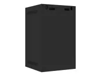 Lanberg | Rack cabinet 10" wall-mount 9U/280x310 for self-assembly with metal door (flat pack) | WF10-2309-00B | Black – pilt 6