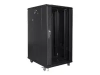 Lanberg | Rack cabinet 19" free-standing 22U/600x800 (flat pack) | FF01-6822-12B | Black