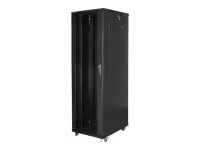 Lanberg | Rack cabinet 19" free-standing 42U/600x1000 (flat pack) | FF01-6042-12B | Black