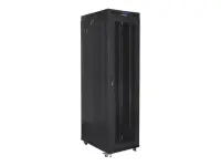 Lanberg | Rack cabinet 19" free-standing 47U/800x1000 (flat pack) with mesh door, LCD | FF01-8047-23BL | Black