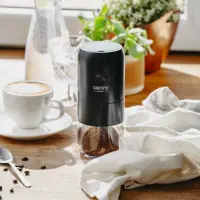 Camry Cordless USB Electric Coffee Grinder | CR 4302 | 25 W | Coffee beans capacity 25-30 g | Black – pilt 5