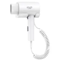 Adler Wall-Mount Hair Dryer | AD 2285 | 2000 W | Number of temperature settings 3 | White