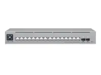 Ubiquiti | 16-port Switch | USW-Pro-Max-16-PoE | Managed L3 | Desktop/Wall-mountable | Power supply type AC/DC, external, 210W – pilt 3