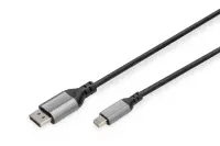 Digitus | 8K DisplayPort Adapter Cable, Mini DP to DP, 2 m | DB-340106-020-S | DisplayPort to DisplayPort