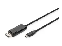 Digitus | Bi-Directional Adapter Cable 2 m | AK-300334-020-S | USB Type C to DisplayPort – pilt 2