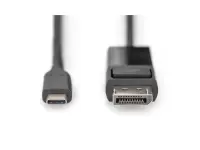 Digitus | Bi-Directional Adapter Cable 2 m | AK-300334-020-S | USB Type C to DisplayPort – pilt 7