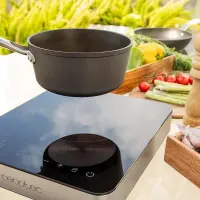 Cecotec Full Magma Single | Number of burners/cooking zones 1 | Touch | Black | Induction