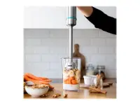 Cecotec | Hand Blender | Power TitanBlack 1200 XL PerfectCream&Crush | Hand Blender | 1200 W | Stainless steel/Black