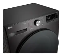 LG | Washing Machine with Dryer | F4DR711S2BA | Energy efficiency class A/D | Front loading | Washing capacity 11 kg | 1400 RPM | Depth 57 cm | Width 60 cm | Display | TFT | Drying system | Drying capacity 6 kg | Steam function | Direct drive | Wi-Fi | Black
