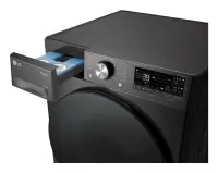 LG | Washing Machine with Dryer | F4DR711S2BA | Energy efficiency class A/D | Front loading | Washing capacity 11 kg | 1400 RPM | Depth 57 cm | Width 60 cm | Display | TFT | Drying system | Drying capacity 6 kg | Steam function | Direct drive | Wi-Fi | Black – pilt 4