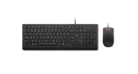Lenovo Essential Wired Combo Keyboard and Mouse | Keyboard and Mouse Set | Wired | Mouse included | Lithuanian | Black