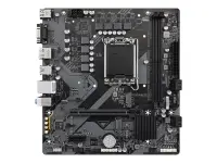 Gigabyte B760M E | Processor family Intel | Processor socket LGA1700 | DDR5 | Supported hard disk drive interfaces M.2, SATA | Number of SATA connectors 4