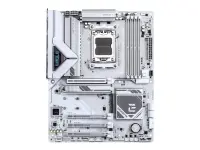 Gigabyte B850 EAGLE ICE | Processor family AMD | Processor socket AM5 | DDR5 | Supported hard disk drive interfaces SATA, M.2 | Number of SATA connectors 4