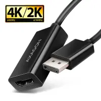 AXAGON Active adapter RVD-HI20N | DisplayPort to HDMI | 0.15 m