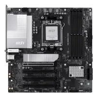 MSI PRO B850M-P WIFI | Processor family AMD B850 | Processor socket AM5 | DDR5 | Supported hard disk drive interfaces SATA, M.2 | Number of SATA connectors 4 – pilt 2