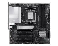 MSI PRO B850M-P WIFI | Processor family AMD B850 | Processor socket AM5 | DDR5 | Supported hard disk drive interfaces SATA, M.2 | Number of SATA connectors 4