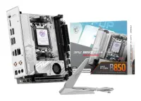 MSI MPG B850I EDGE TI WIFI | Processor family AMD B850 | Processor socket AM5 | DDR5 | Supported hard disk drive interfaces SATA, M.2 | Number of SATA connectors 2