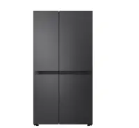 LG Refrigerator | GSBC40EPPE | Energy efficiency class E | Free standing | Side by side | Height 179 cm | No Frost system | Fridge net capacity 423 L | Freezer net capacity 241 L | Display | 36 dB | Black