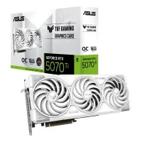 Asus TUF Gaming GeForce RTX 5070 Ti 16GB GDDR7 White OC Edition | NVIDIA | 16 GB | GeForce RTX 5070 Ti | GDDR7 | HDMI ports quantity 2 | PCI Express 5.0 – pilt 13