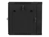 Lanberg | Rack cabinet 19" double-section wall-mount 12U/600x600 (flat pack) | WF02-6612-10B | Black – pilt 6