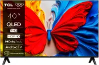 TCL QLED TV | 40S5K | 40 | Smart TV | Android TV | FHD | Black
