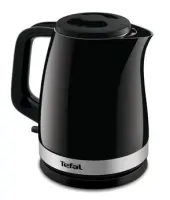 TEFAL | Kettle | KO150F30 Delfini Vision | Electric | 2400 W | 1.5 L | Plastic | 360° rotational base | Black/Stainless steel