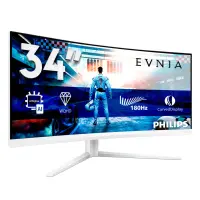 Philips Evnia 5000 34M2C5501A/00 PC lamekuvar 86,4 cm (34") 3440 x 1440 pikslit Wide Quad HD LCD Valge – pilt 3