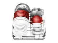Whirlpool Dishwasher | WSIO 3T223 PCE X | Built-in | Width 45 cm | Number of place settings 10 | Number of programs 7 | Energy efficiency class E | Display | Inox – pilt 7